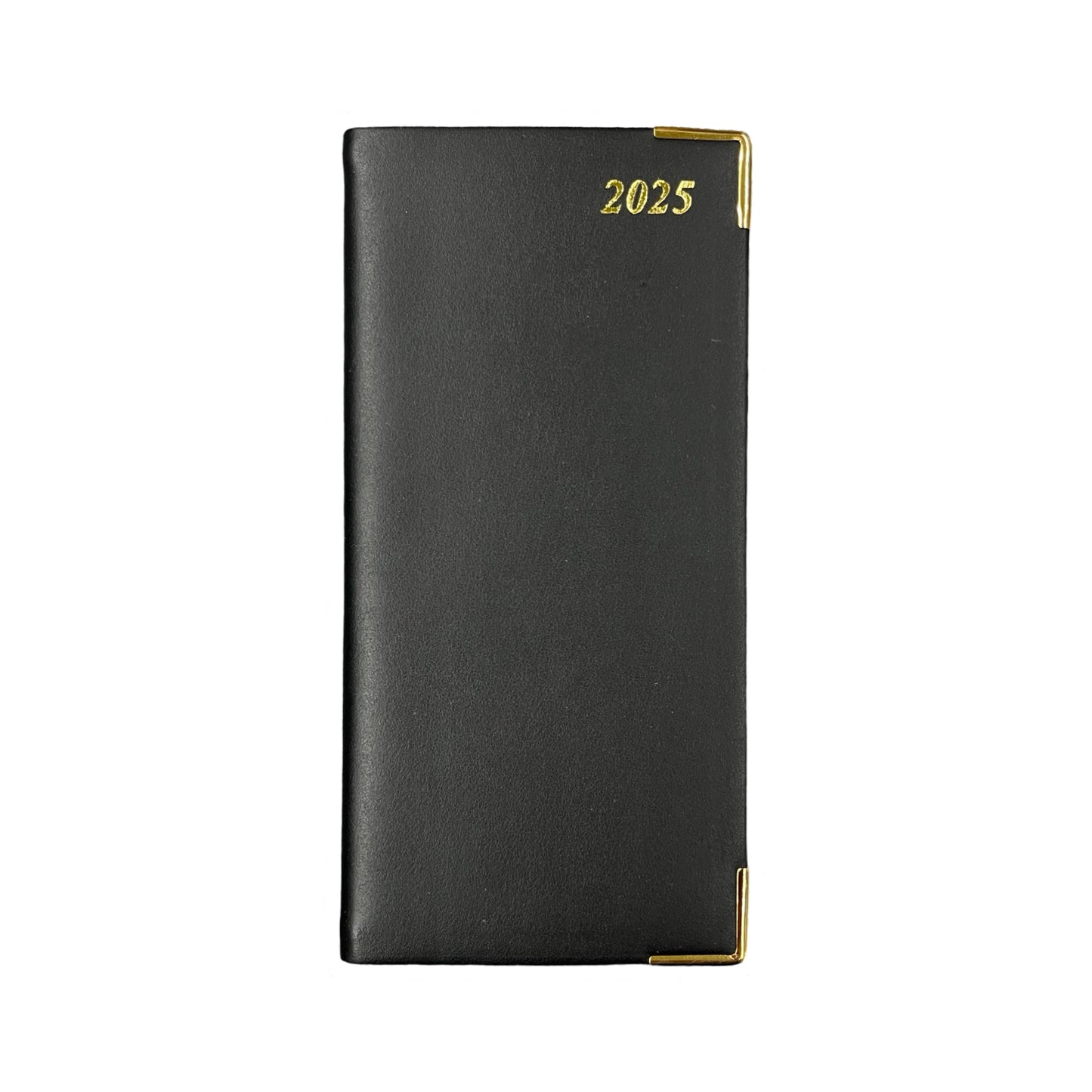 2025  D763VCA | Calf Leather Pocket Agenda Book | One Week Per Opening | 6" x 3" | Year 2025