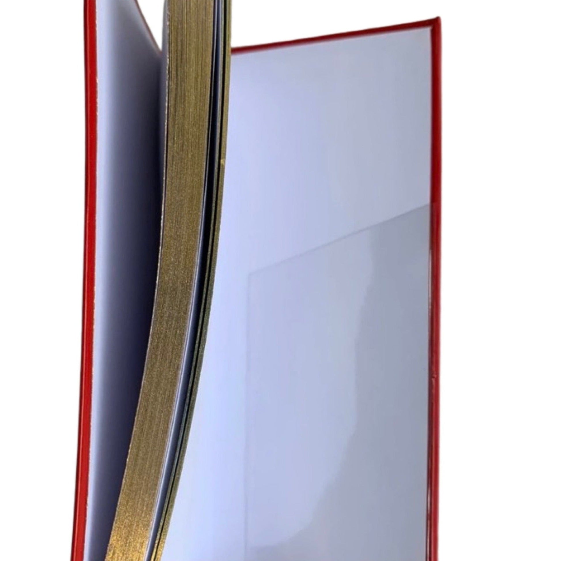 Bookbinders Design - Carnet en cuir avec inlay agenda 2024, Gold